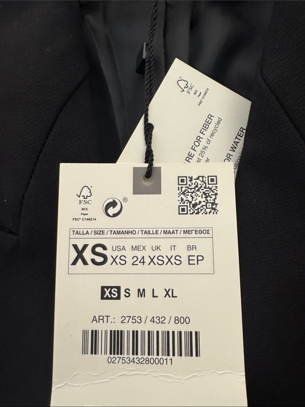 Zara Double-Breasted Oversized Blazer – XS- NWT – TV Series Yellowjackets Wardro